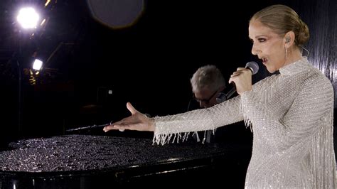 celine dion paris olympics